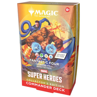 Marvel Super Heroes The Fantastic Four Commander Deck Collector's Edition (English)