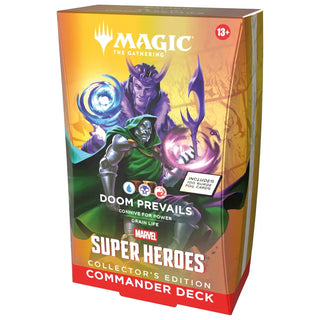 Marvel Super Heroes Doom Prevails Commander Deck Collector's Edition (English)