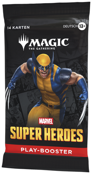 Marvel Super Heroes (MSH) - Play Booster Display (Deutsch)