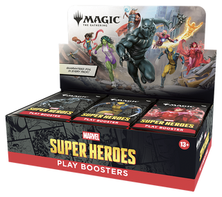 Marvel Super Heroes (MSH) - Play Booster Display (Deutsch)