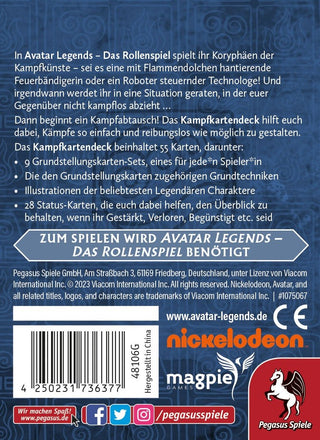 Avatar Legends – Das Rollenspiel: Kampfkartendeck - Toki