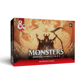 D&D - Trove Reference Cards - Monsters: Animals and NPCs (English) - Toki
