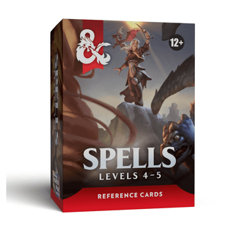 D&D - Trove Reference Cards - Spells: Levels 4-5 (English) - Toki