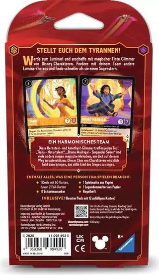 Disney Lorcana: Domäne von Dschafar - Bernstein und Amethyst Deck - Toki