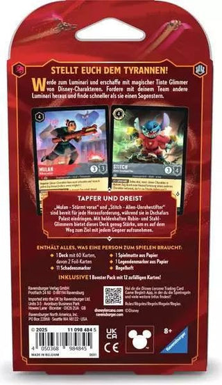 Disney Lorcana: Domäne von Dschafar - Rubin und Stahl Deck - Toki