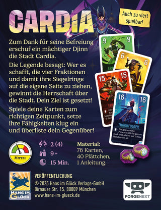 Duell um Cardia - Toki