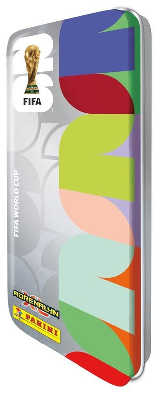 FIFA World Cup 2026 Adrenalyn XL Trading Cards Pencil Tin Display - Toki