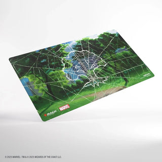 Magic: The Gathering | Marvel's Spider - Man Shiny Playmat - Spider - Man Forest - Toki