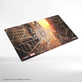 Magic: The Gathering | Marvel's Spider - Man Shiny Playmat - Spider - Man Plains - Toki
