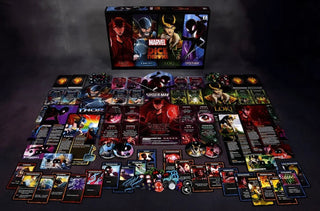 Marvel Dice Throne: Scarlet Witch, Thor, Loki & Spider - Man - Toki