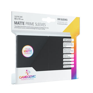 Matte Prime Sleeves Black - Toki