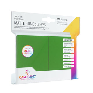 Matte Prime Sleeves Green - Toki