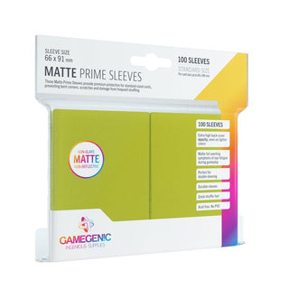 Matte Prime Sleeves Lime - Toki