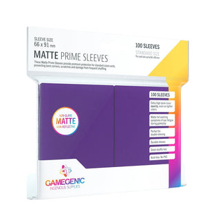 Matte Prime Sleeves Purple - Toki