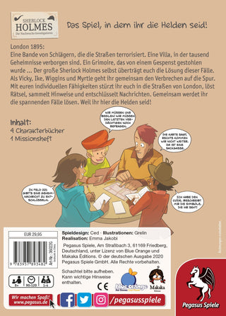 Sherlock Holmes - Die Nachwuchs - Investigatoren (Krimi - Comic - Spiel) - Toki