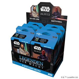 Star Wars Unlimited - Legenden der Macht (Spotlight-Deck-Display)