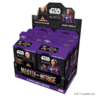 Star Wars Unlimited - Meister der Intrige (Spotlight - Deck - Display) - Toki