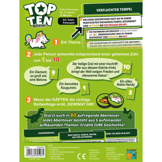 Top Ten Adventures - Toki