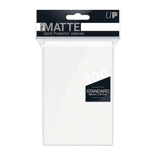 White PRO - Matte Deck Protector Standard (100) - Toki